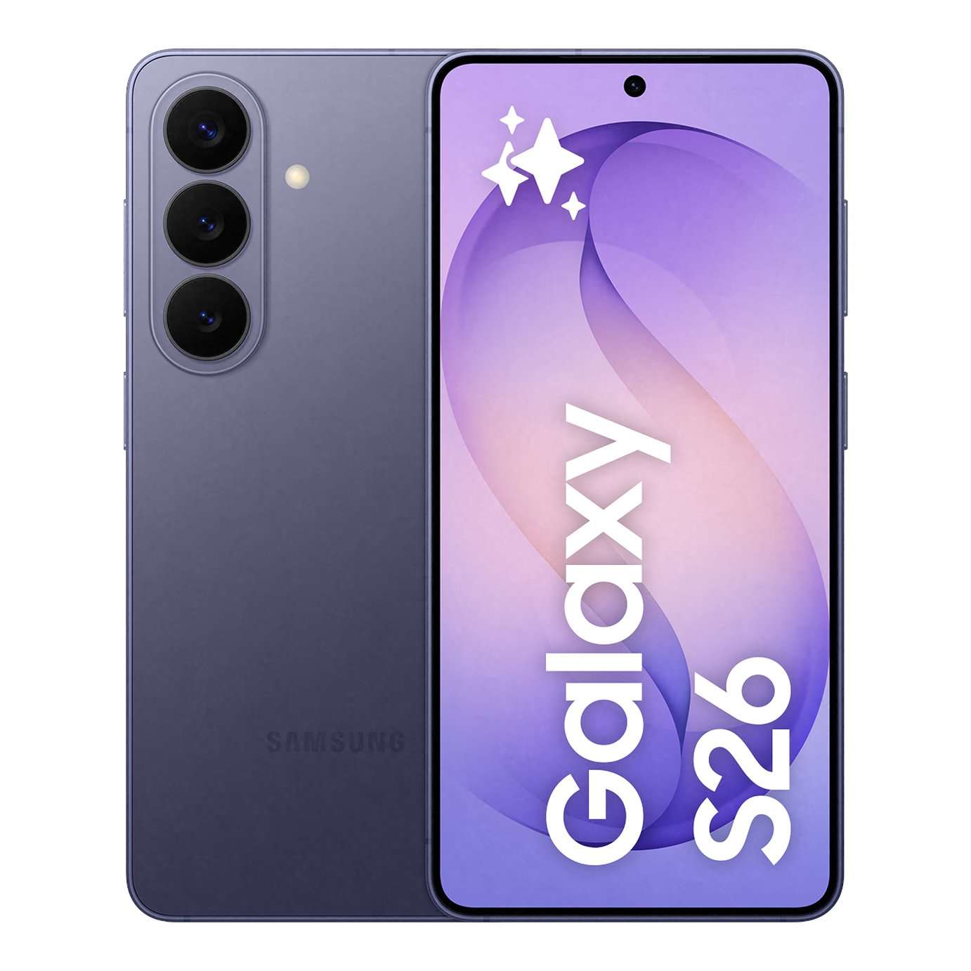 SIM Free Samsung Galaxy S26 5G 512GB AI Phone Cobalt Violet