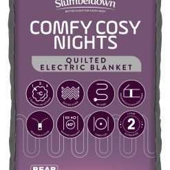 Slumberdown Comfy Cosy Nights Electric Blanket-King