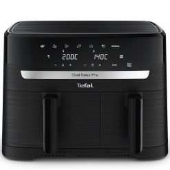 Tefal Easy Fry EY901N40 8.3L Dual Air Fryer - Black