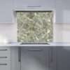 WRT Textured Sage Green Kitchen Splashback - W900xH750mm