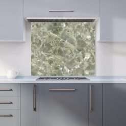 WRT Textured Sage Green Kitchen Splashback - W900xH750mm